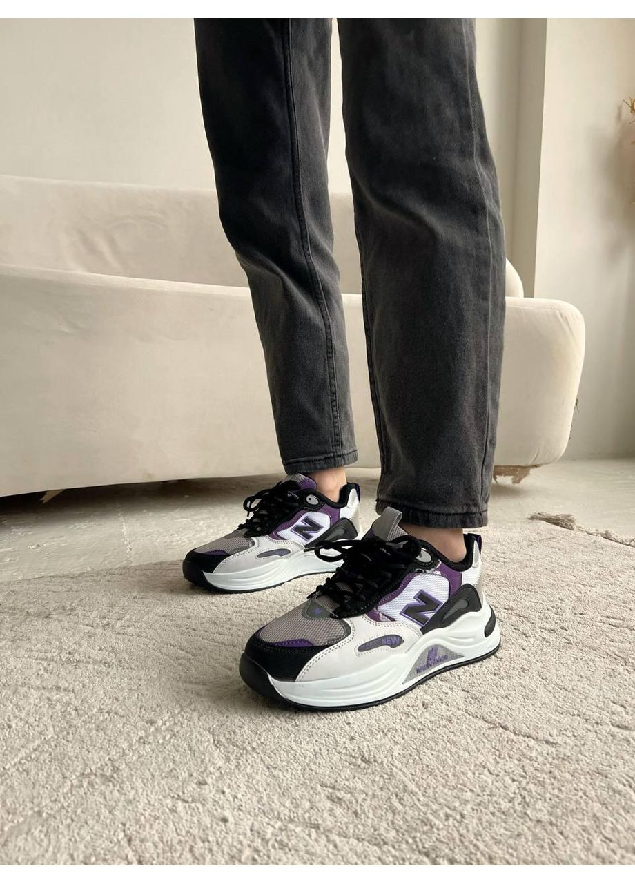КРОСІВКИ ЖІНОЧІ NEW BALANCE 990 WHITE VIOLET НЬЮ БЕЛАНС 990 No Brand білі демісезони (367170620)