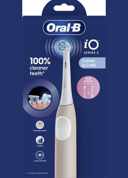 Електрична зубна щітка iO 2 Pink Oral-B (336383346)