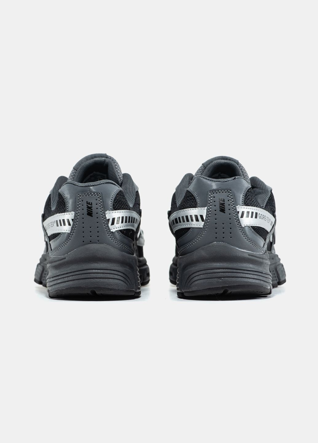 Темно-сірі Осінні кросівки чоловічі nike initiator gore-tex grey black | найк інітіатор гор-текс темно-сірі No Brand