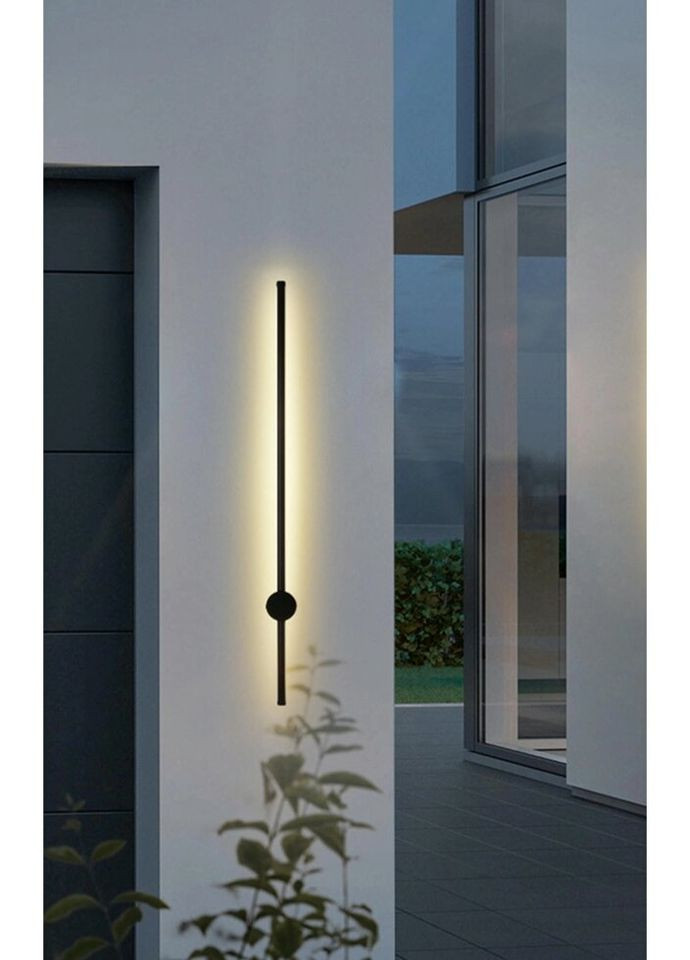 Бра LED 27548 Чорний 10х6х80 см. Sunnysky (335972549)