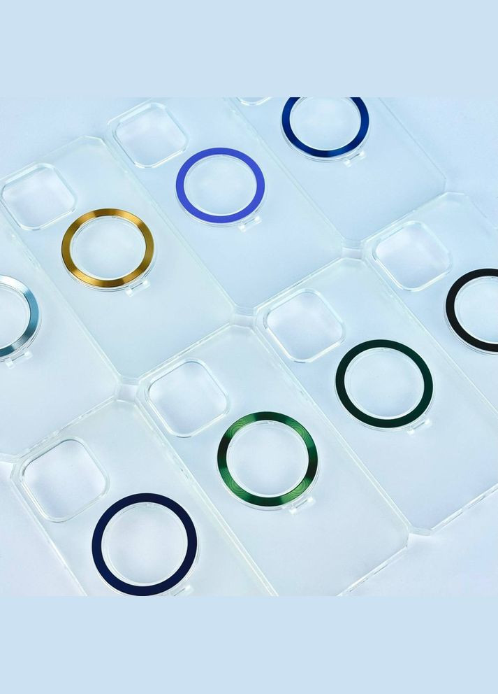 Чохол Octagon Matte Rhombus Side Case with MagSafe для iPhone 15 Plus Silver No Brand (319336016)