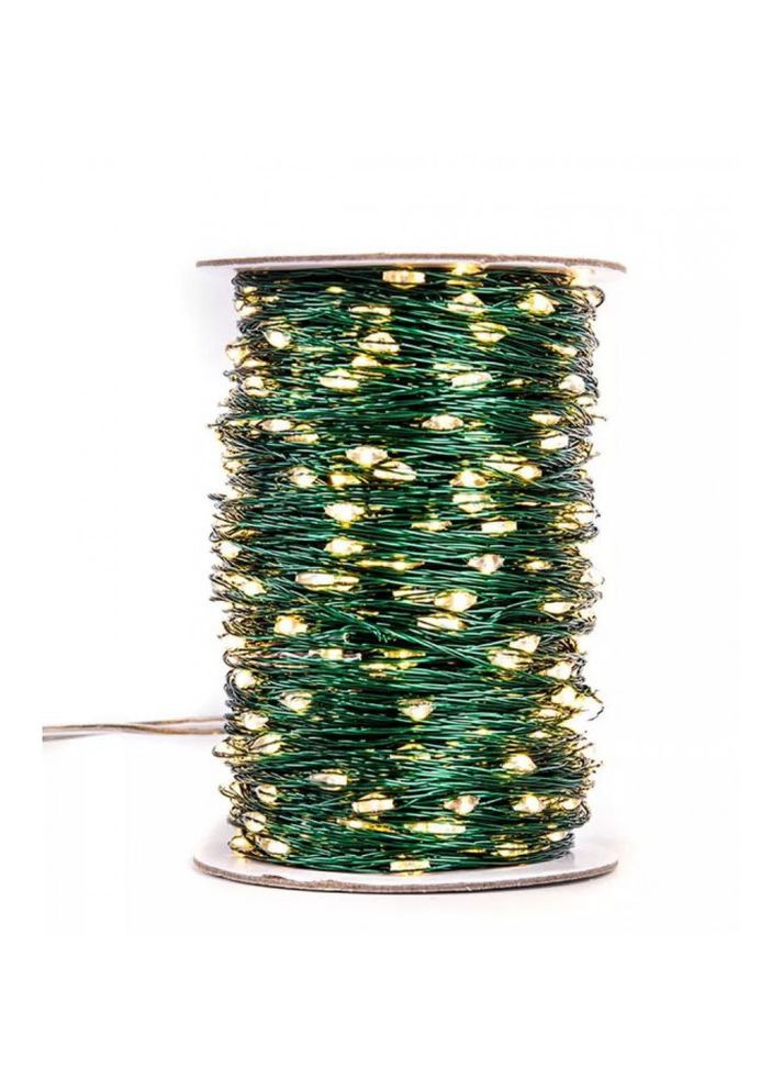 Гірлянда Краплі Роси 50 метрів 500 лампочок Теплий білий колір Зелений провід Yalunka Tobi (349451452)