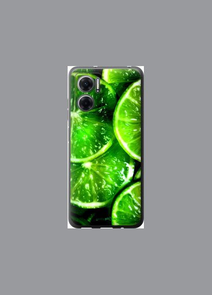 Чохол на Xiaomi Redmi 10 5G Зелені часточки лимона "852u-3864-2448" Endorphone (351851902)