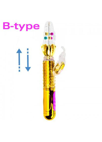 Вібратор кролик пульсатор Секс-Машина Libo Sex Machine Type B з рухом розширення і обертання Фіолетовий No Brand (303889056)