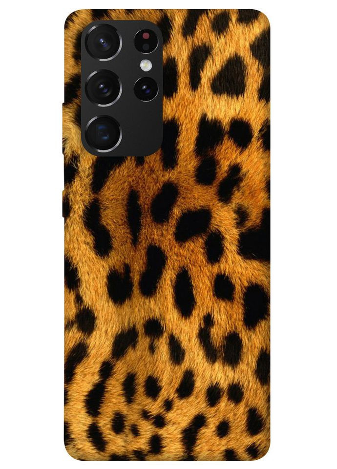 Чохол з принтом для Samsung Galaxy S21 Ultra / для самсунг галаксі з21 ультра Леопардовий принт No Brand (339062650)