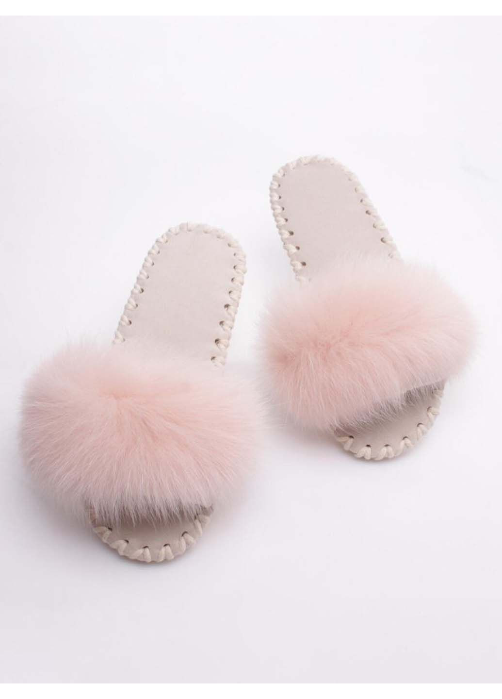 Персиковые домашние тапочки Family Story