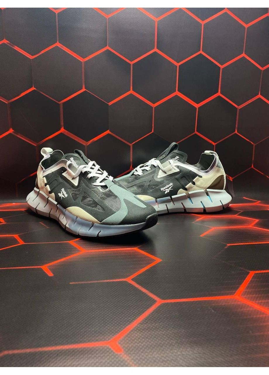 Комбіновані літні кросівки reebok zig kinetica concept рібок зіг No Brand