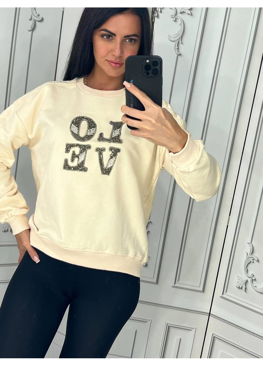 Бежевий светр Milani