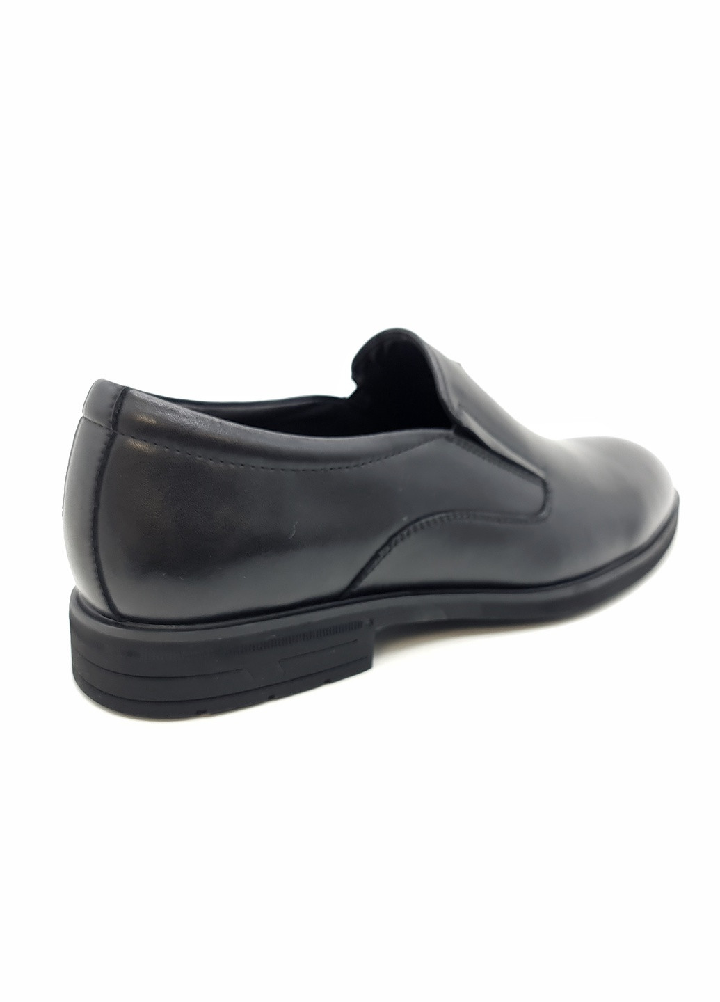 Черные чоловічі туфлі чорні шкіряні ya-11-11 27 см (р) Yalasou