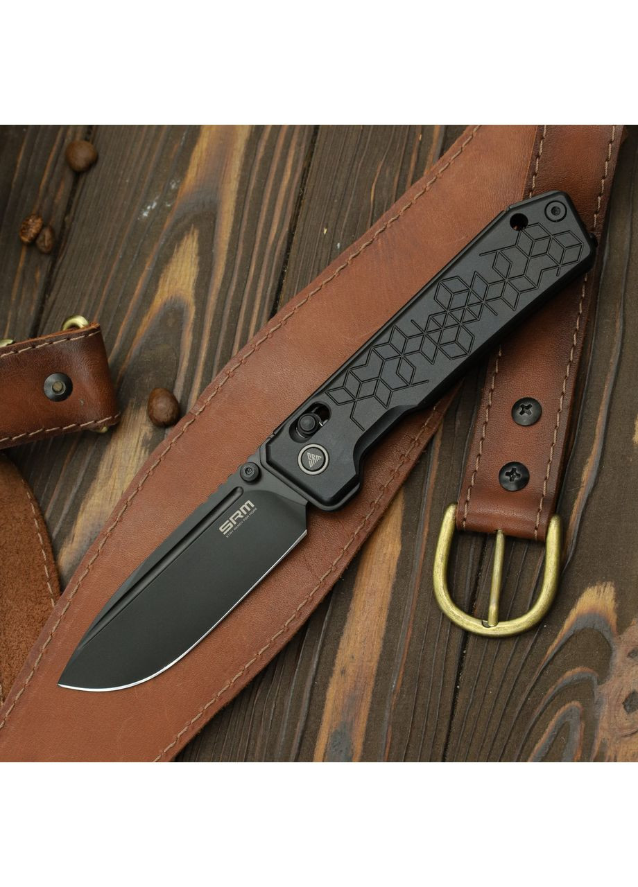 Нож Складной Rubik 7228B-AB (14C28N, Aluminum) Sanrenmu (362045506)