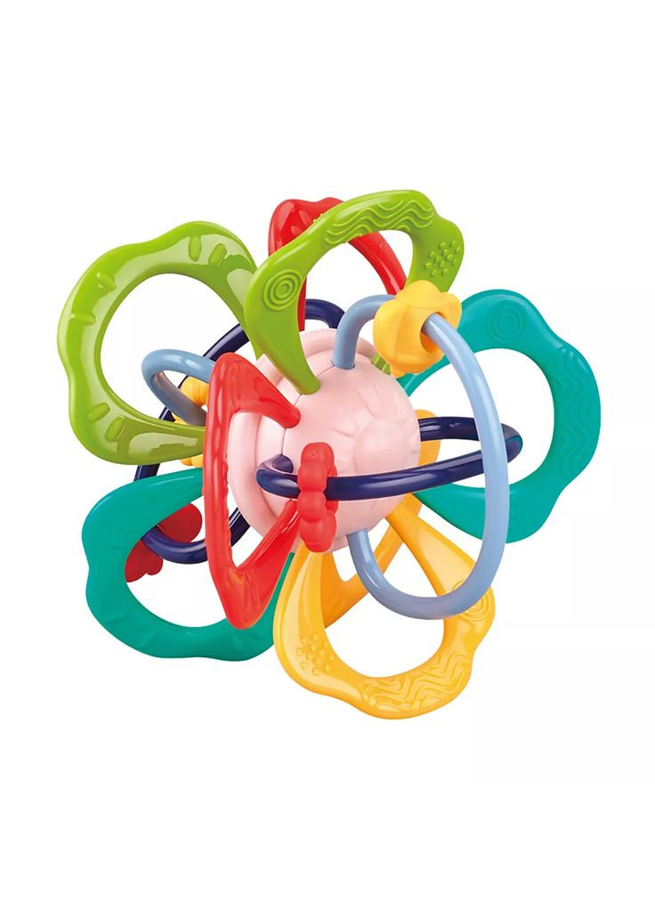 Іграшка-прорізувач Барвиста квітка (DM321-UA) KIDDI SMART (369905214)