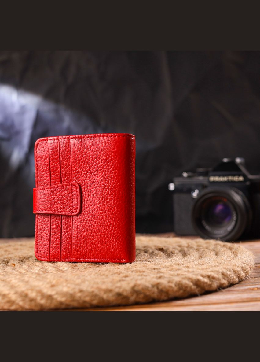 Яркий женский кошелек из натуральной зернистой кожи 21690 Canpellini (298567701)