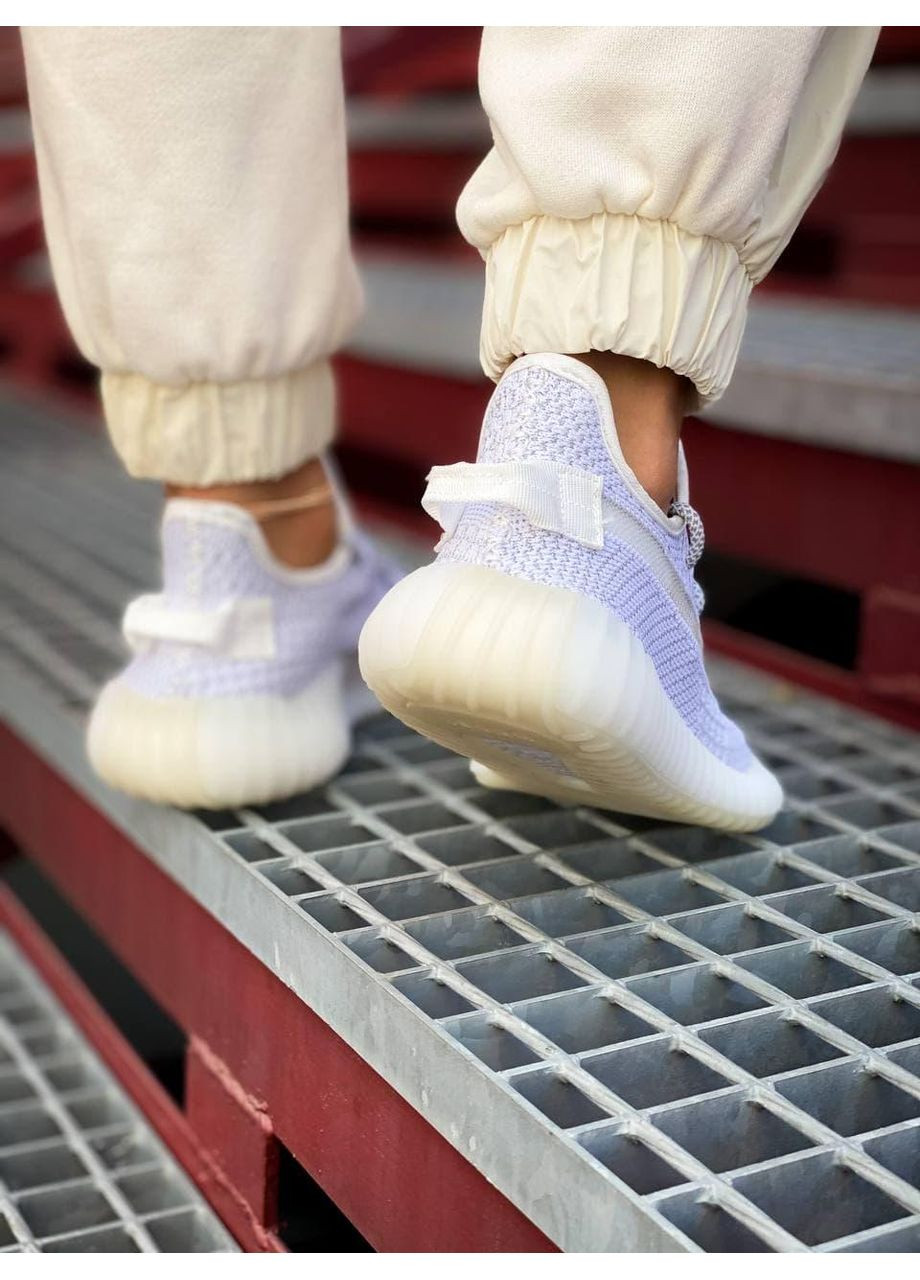 Серые демисезонные кроссовки мужские adidas yeezy boost 350 v2 static non-reflective адидас изи буст No Brand