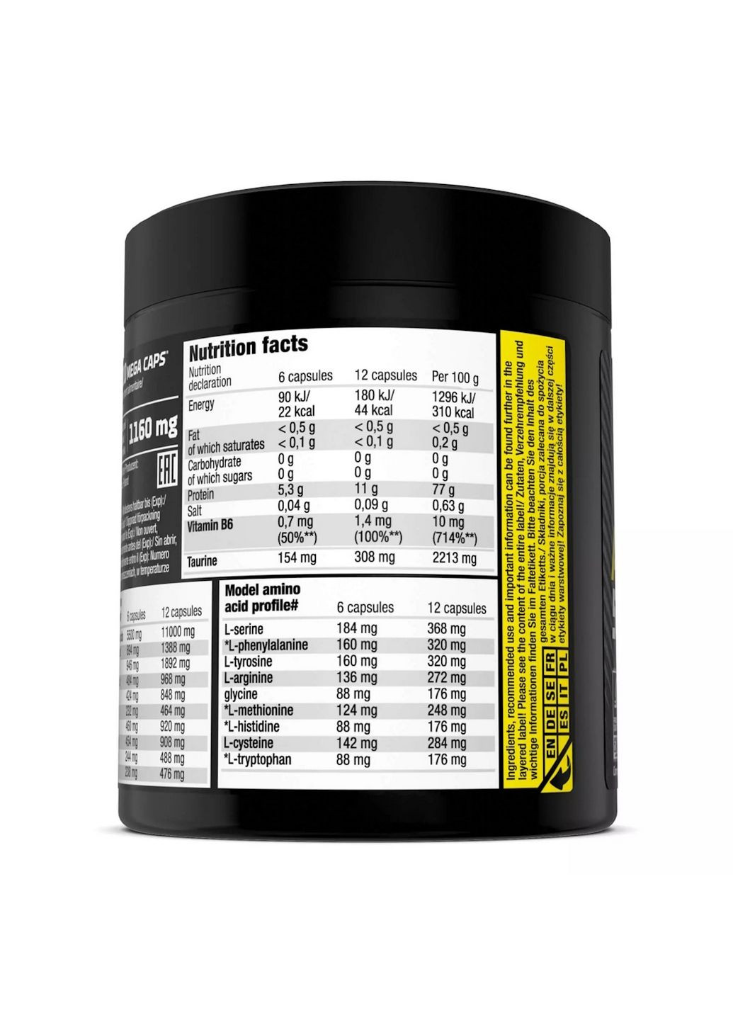 Аминокислота Anabolic Amino 5500, 180 капсул Olimp (315871989)