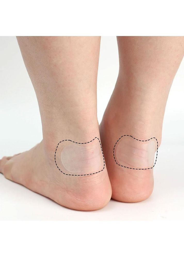 Рулон нестандартных пластырей для стопы белого цвета (NR0290_1) No Brand (373004772)