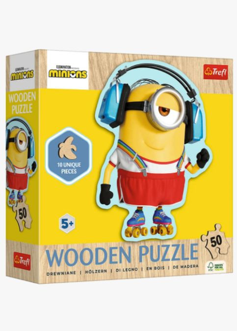 Пазли фігурні з дерева Божевільний друзяка (50 елм.) 20239 ( ) Trefl (328946689)