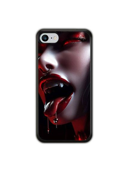 Чохол для Apple Iphone 8 Чорний No Brand (302084044)