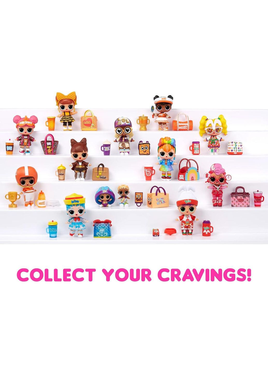 Лялька ЛОЛ сюрприз тематика пластівців LOL Surprise Loves Mini Bites Cereal Dolls MGA Entertainment (282964617)