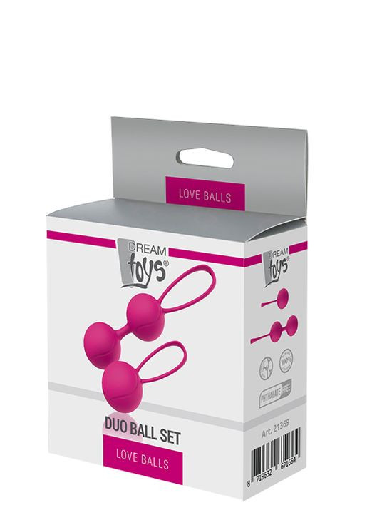 Набір вагінальних кульок Еssentials рожеві Dream Toys (330767874)