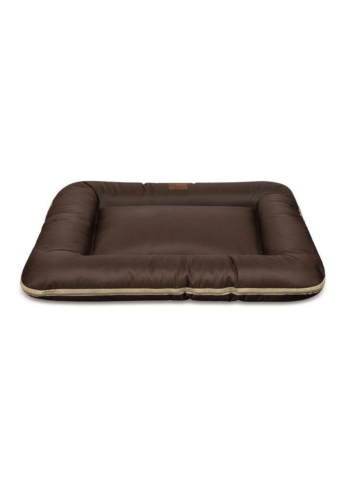 Лежак ASKOLD шоколадний 4 для собак 80 60 13 см Pet Fashion (399746619)