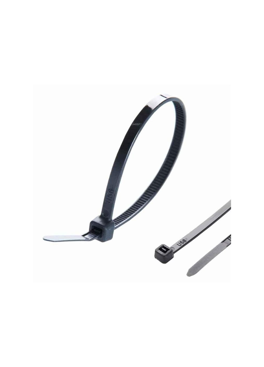 Хомут нейлоновый 4.6*450мм черный (100шт в уп) ТМ Kubis (305202186)