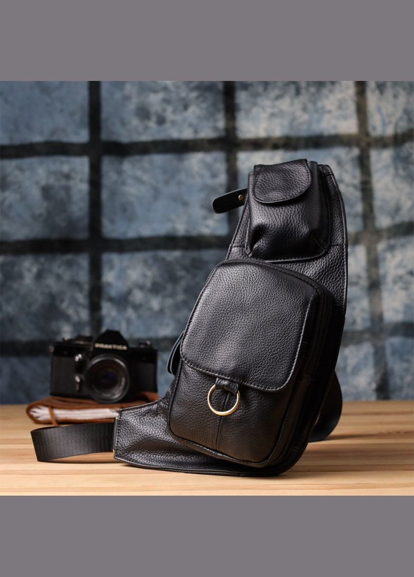 Сумка через плече з натуральної шкіри 22958 Vintage (348358943)