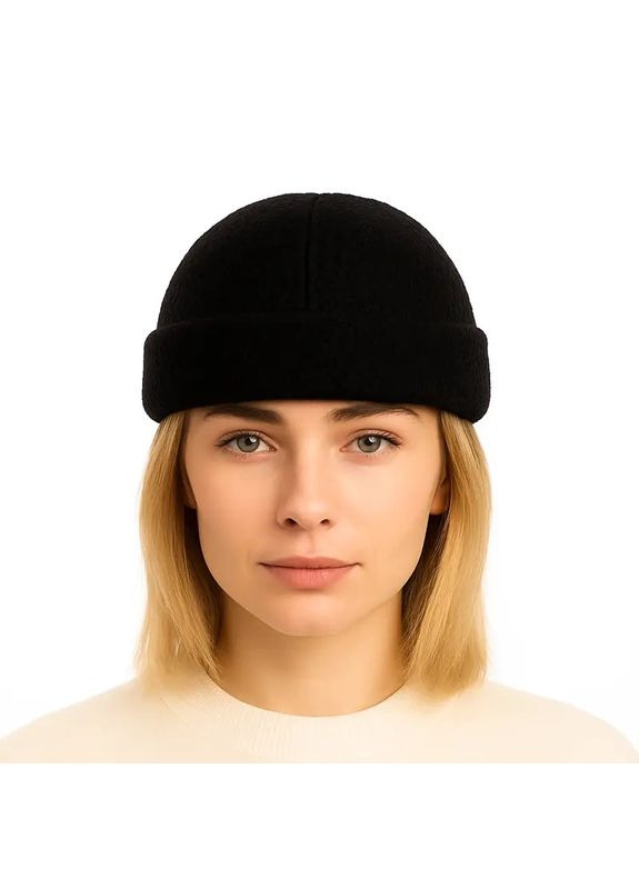 Жіноча хутряна кепка-докер Баранчик — тепла, флісова, з регулюванням, осінь-зима STD (360899867)