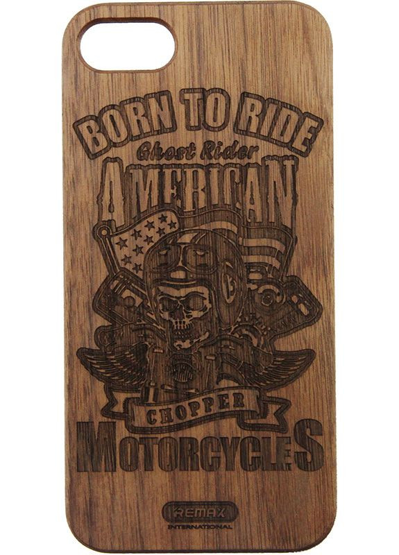 Чехолнакладка Wood Case Apple iPhone 7 Cavalier Remax (301507332)