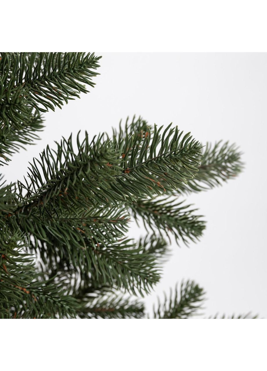 Литая искусственная елка зеленая 150 см на пластиковой подставке SOK-M-D-5 No Brand (369478365)