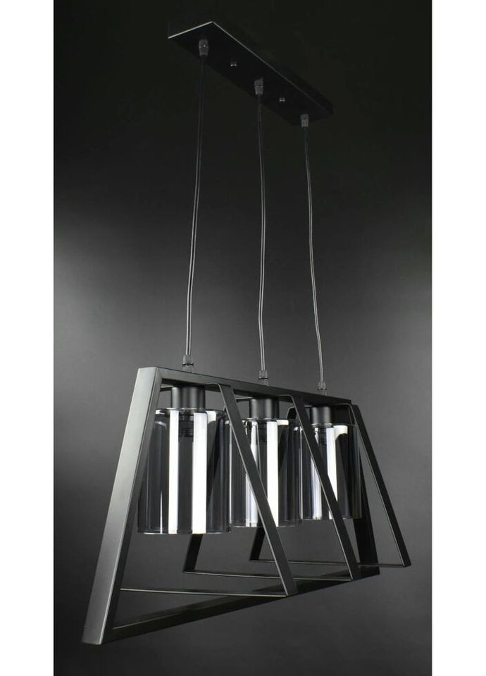 Люстра підвісна LOFT на 3 лампочки 26754 Чорний 40-120х30х75 см. Sunnysky (335974849)