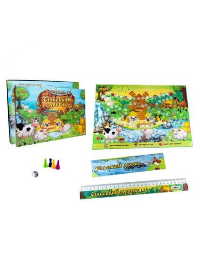 Настільна гра "Сільський дворик" Strateg (361418551)