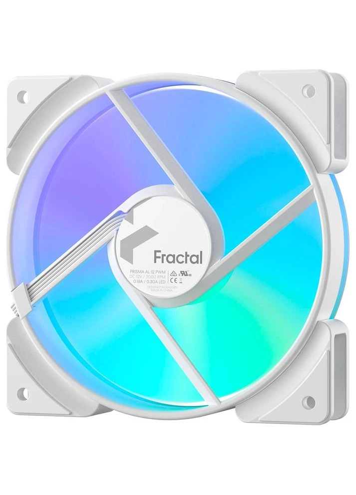Кулер корпусний Prisma AL-12 PWM White (FD-FAN-PRI-AL12-PWM-WT) FRACTAL DESIGN (357209839)