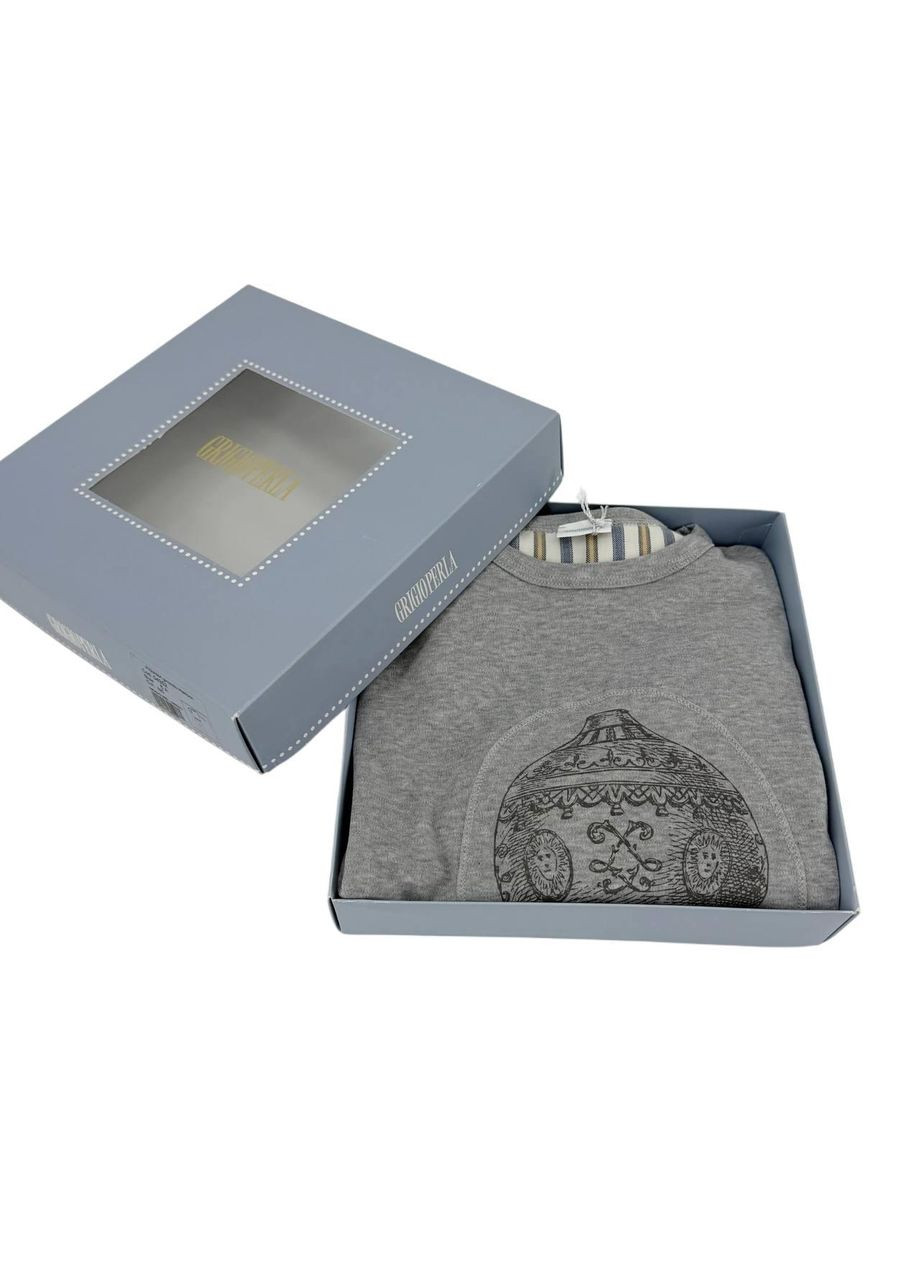 Серая пижама, ст. 54352, grigioperla, 4 года, 104 см La Perla