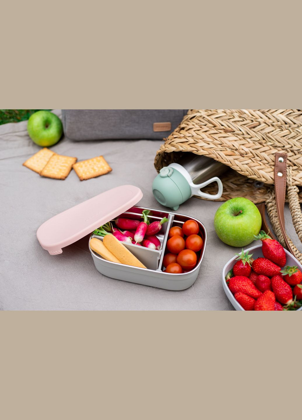 Ланч-бокс, розовый () Beaba 914002 (328395577)