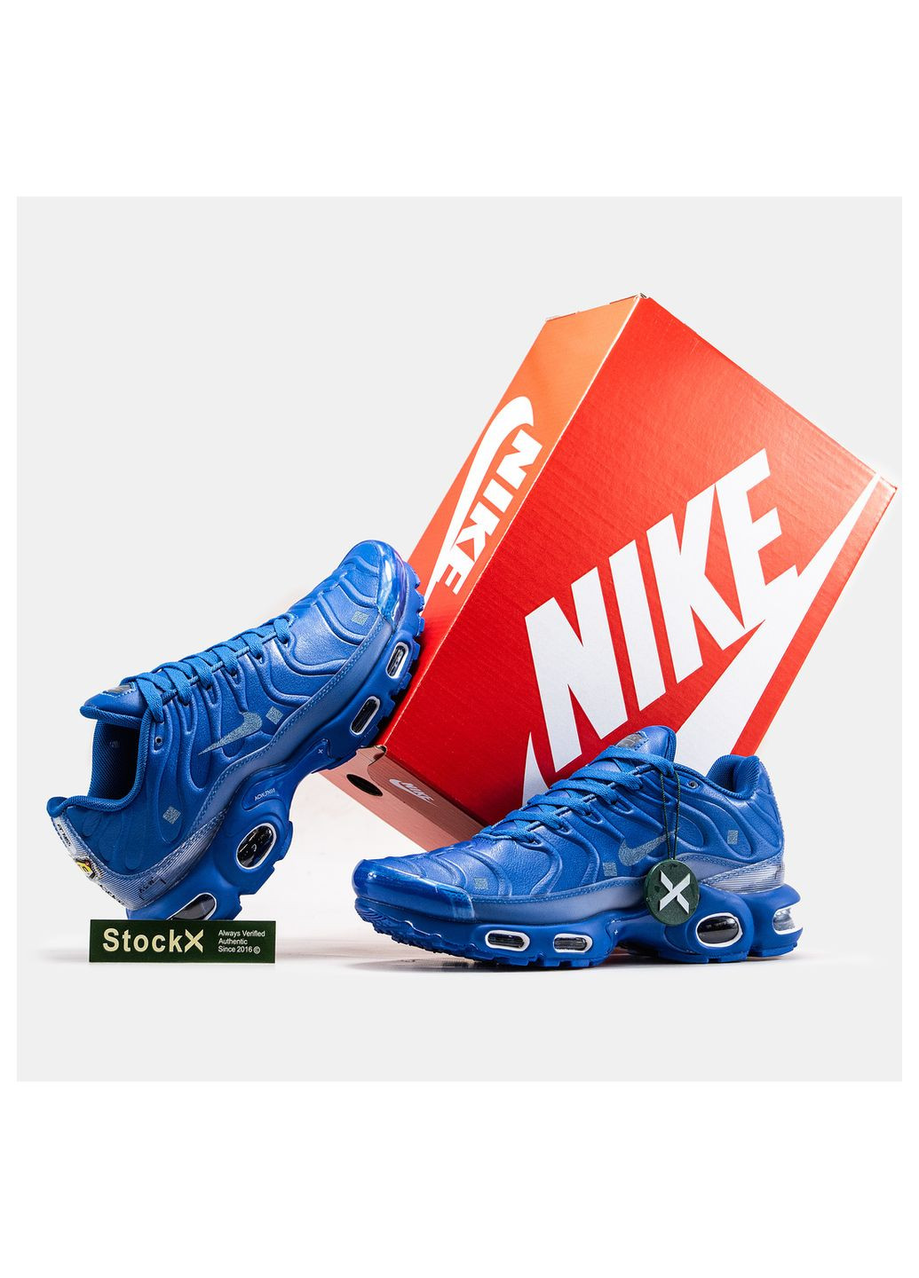 Синие демисезонные кроссовки мужские, вьетнам Nike Air Max TN Plus