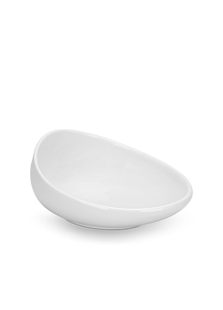 Сервірувальна страва фарфорова 10,5x8,5 см для столу блюдце для сервірування Fissman (369757583)