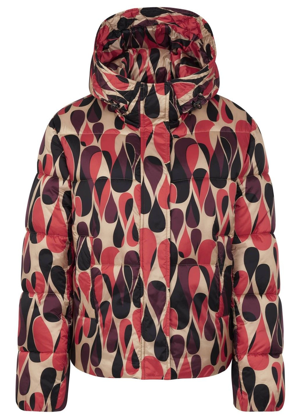 Комбінована зимня жіноча куртка різнокольорова Bugatti