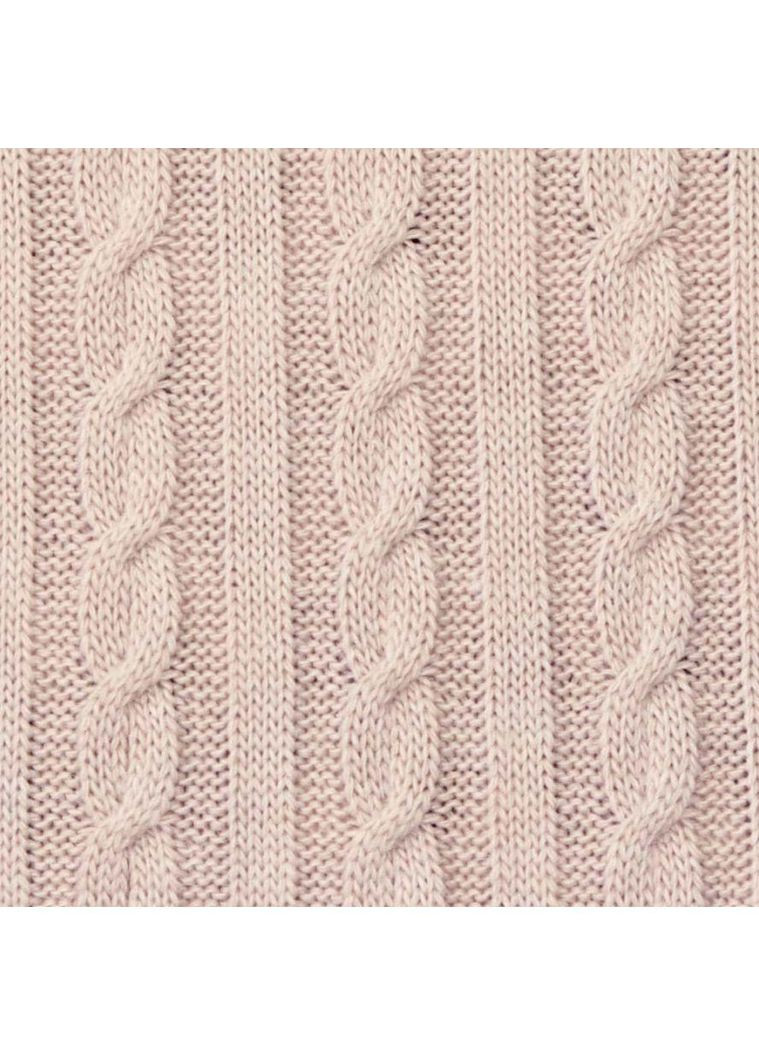 Вязаное покрывало на кровать пудра ТМ Прованс (367726745)