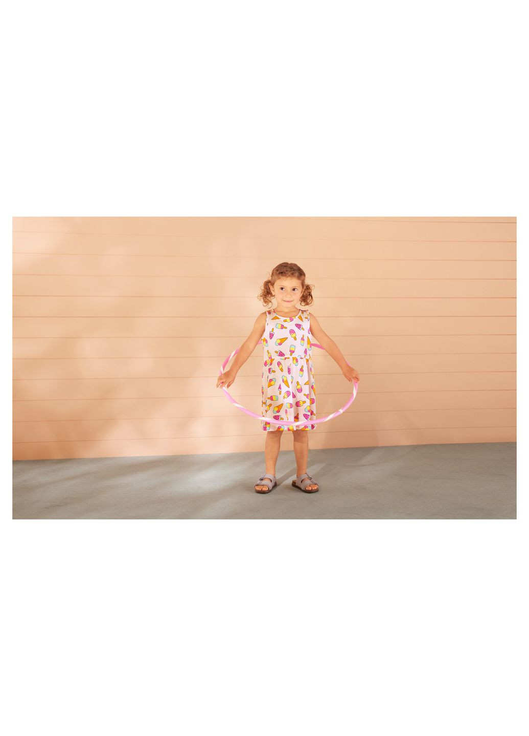 Комбинированное платье для девочки Lupilu (328606188)