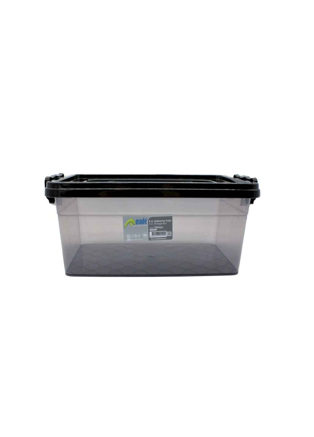 Контейнер 5л чорний Asude Plastik (346394288)