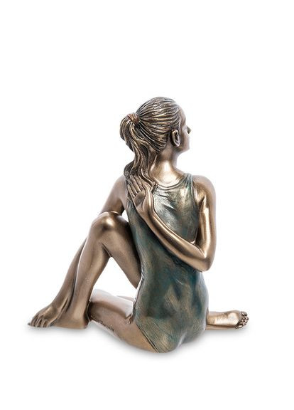 Статуэтка Йогиня 13 см 1905676 бронзовое покрытие Veronese (346532292)