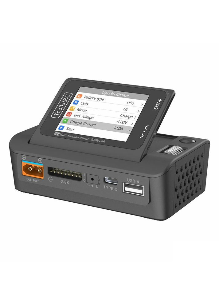 Универсальное зарядное устройство M9 600W 20A 20A 1-8S с блоком питания 720Вт ToolKitRC (370257753)