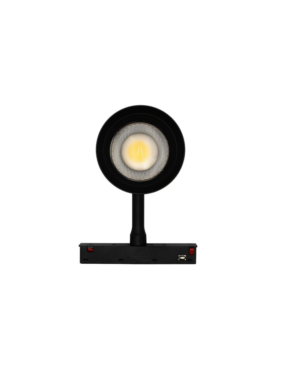 Магнітний трековий світильник M20 (20W; DC48V; Zoom; Чорний) SERIES "TR"; Білий 4000К {741045} PROLUM (361068178)