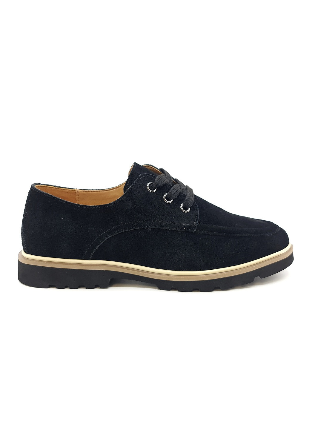 Жіночі туфлі чорні замшеві L-10-3 24,5 см (р) Lonza (260010290)