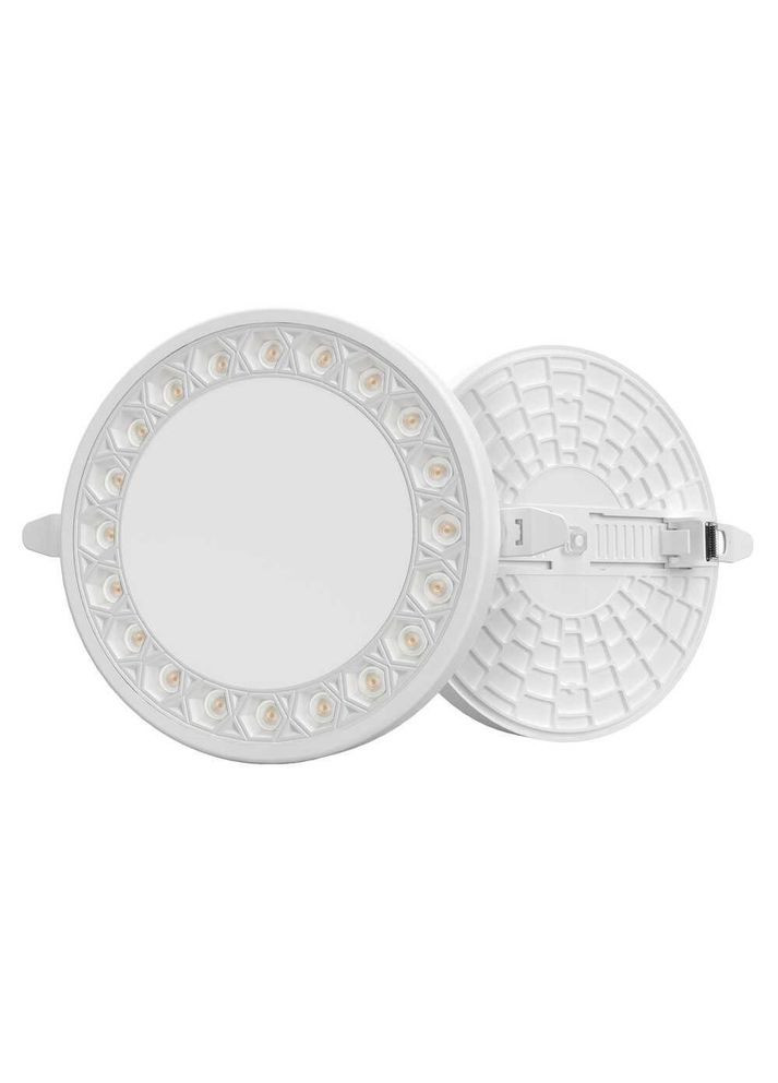 Світильник LED даунлайт ADAMANT 24W 4200K круг IP20 білий Violux (365651466)