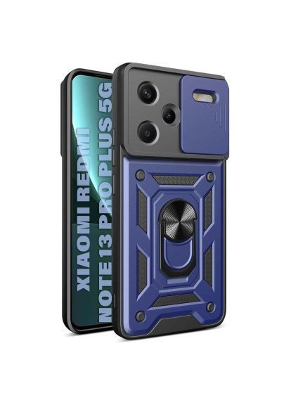 Чохол до мобільного телефона (711029) BeCover Military Xiaomi Redmi Note 13 Pro Plus 5G Blue (364499241)