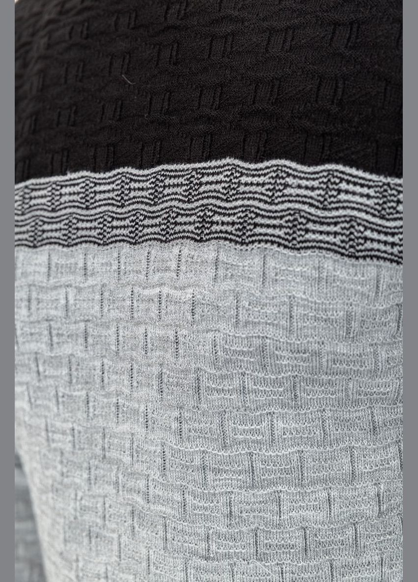 Комбинированный демисезонный свитер мужской 161r883 Ager