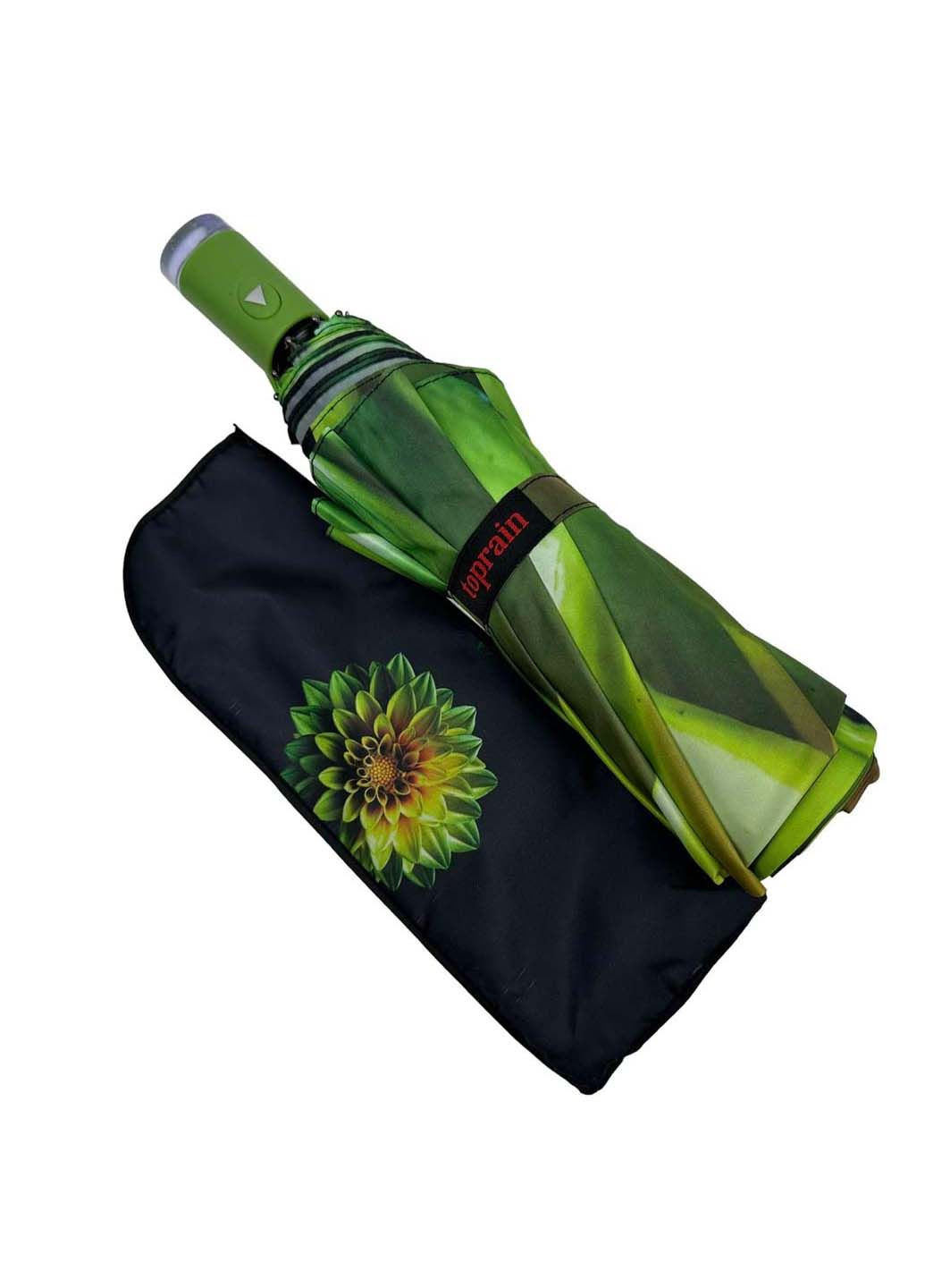 Комбінована жіноча парасоля напівавтомат на 9 спиць Toprain (289977329)