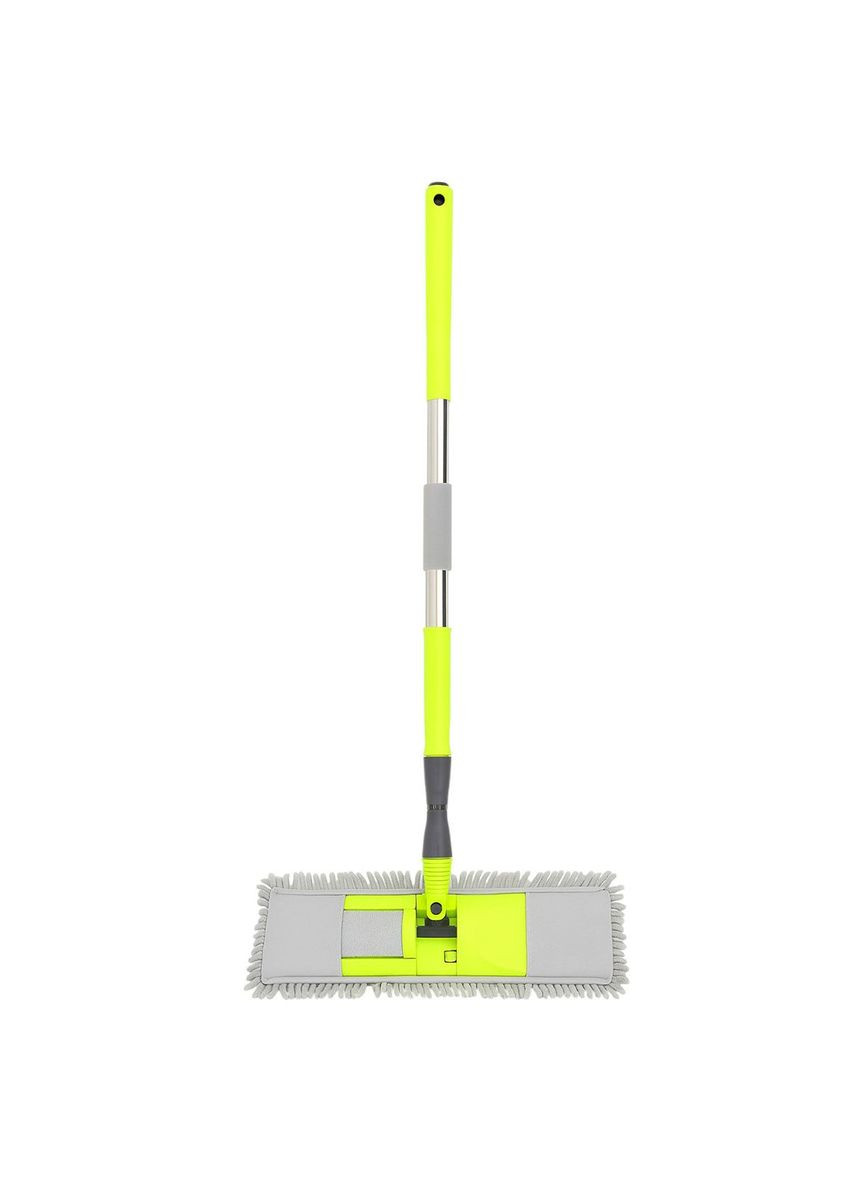 Швабра телескопічна з мікрофіброю для миття підлоги плитки ламінату лінолеуму збиральний інструмент ProDobro (364190557)