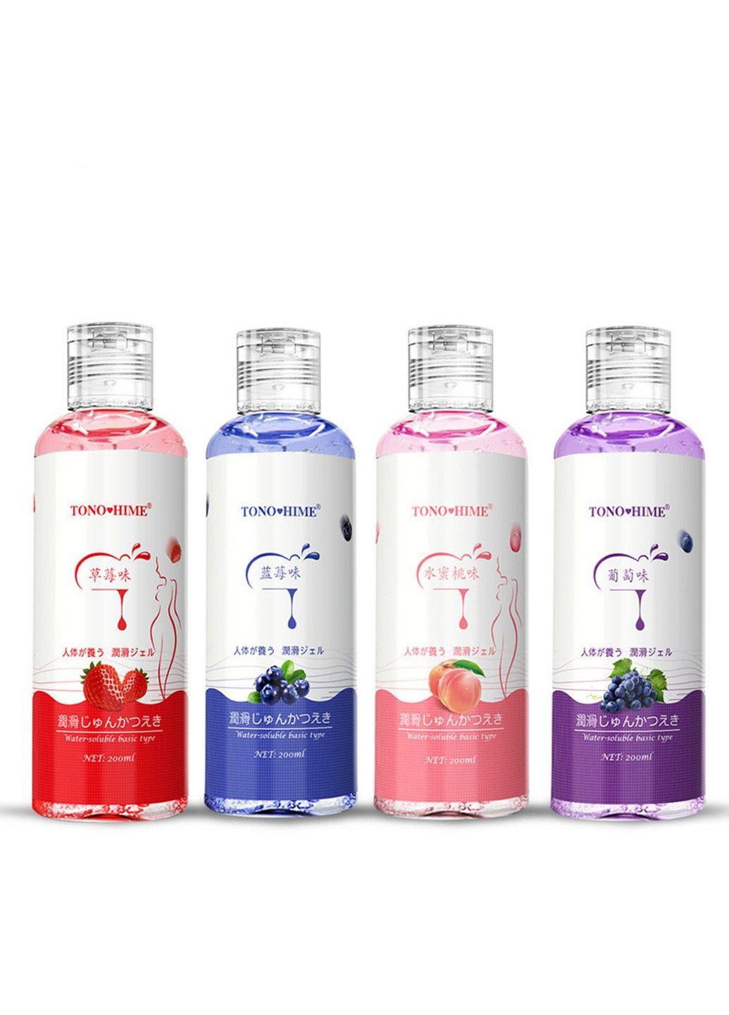 Съедобный лубрикант Tono Hime с вкусом персика 200 ml TONO-HIME (284279428)